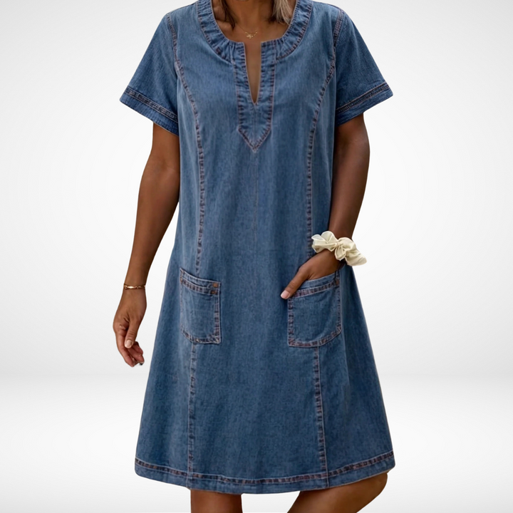 Vanessa® | Robe en Denim Douce