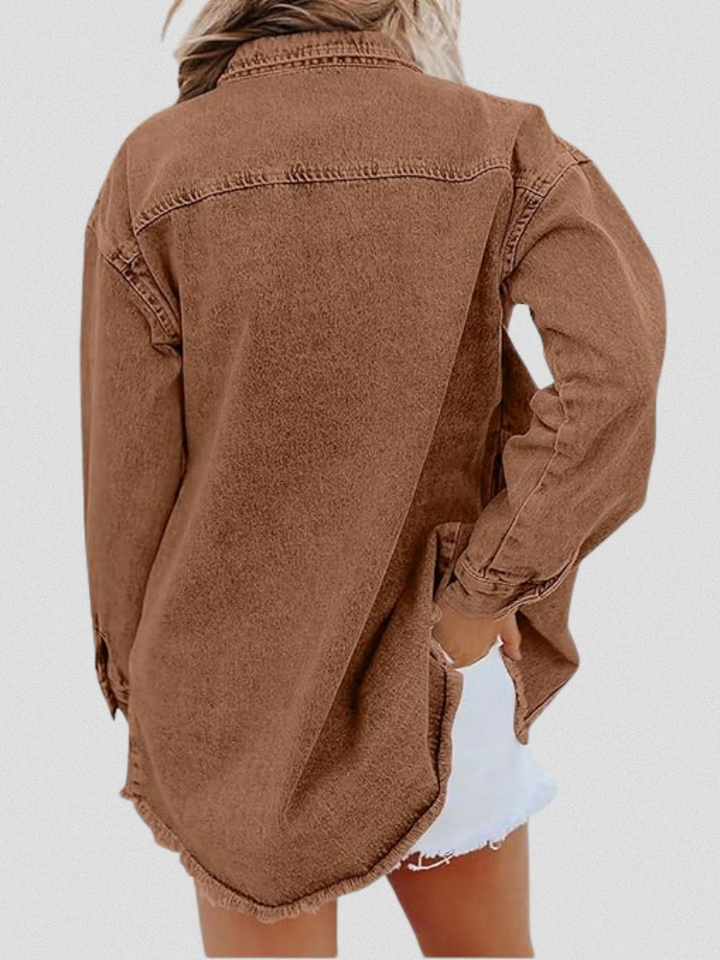 Chemise en denim Angela classique