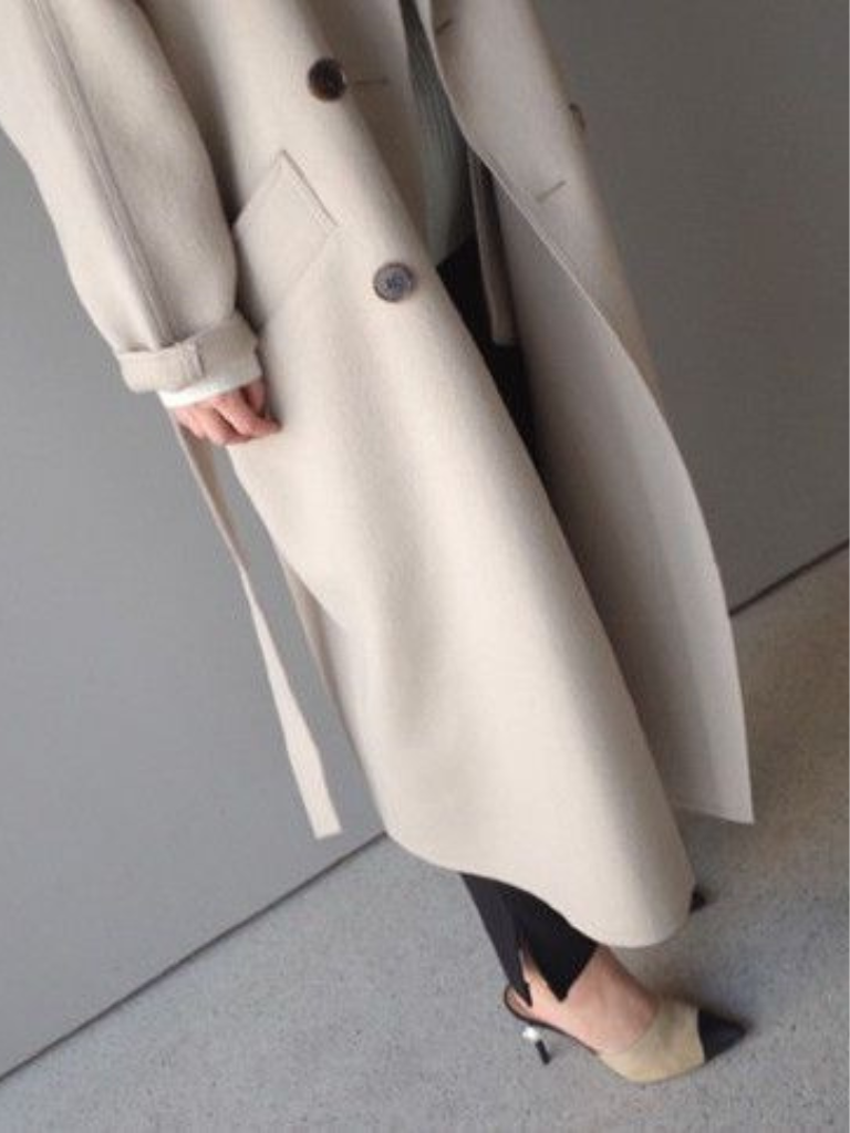 Manteau long classique Thalina