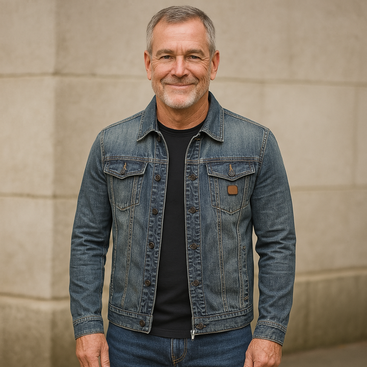 Romain – Veste en denim intemporelle