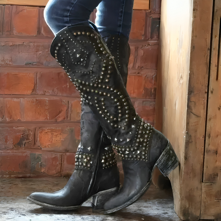 La Maison Élise® | Bottes Western Élevées