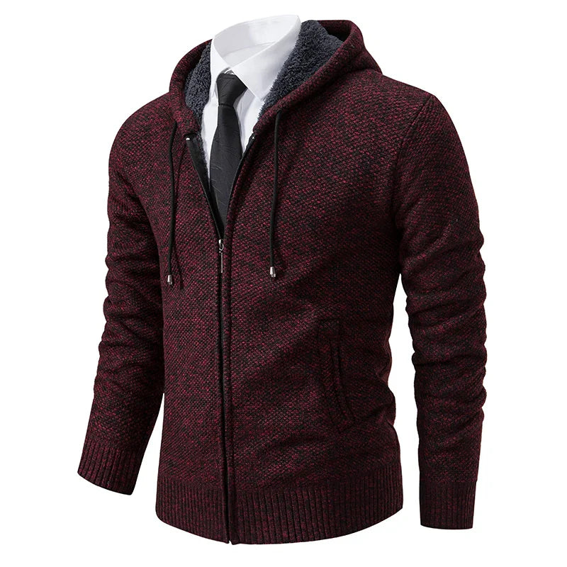 Maurice | CARDIGAN AVEC ZIP EN POLAIRE