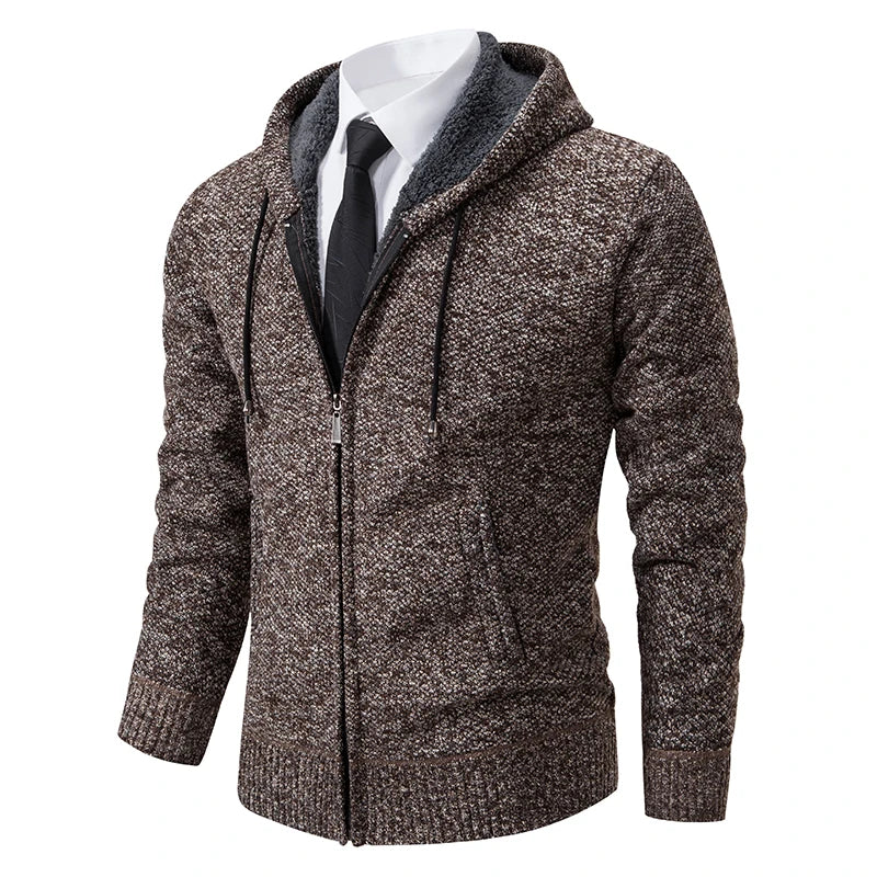 Maurice | CARDIGAN AVEC ZIP EN POLAIRE