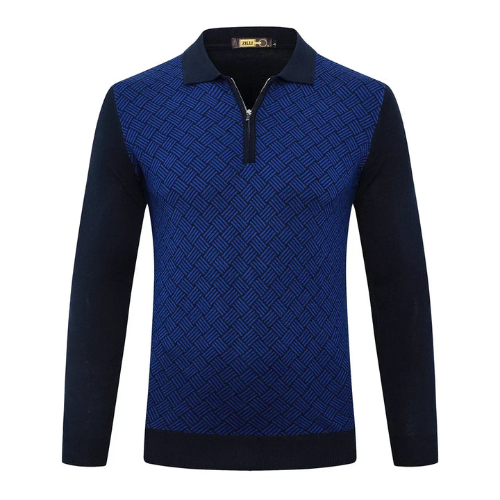 Michel - Pull Rayé Chaud et Confortable