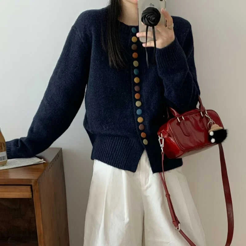 Célestine – Cardigan tricot coloré