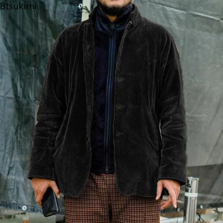 Maxime – Veste en velours côtelé chic