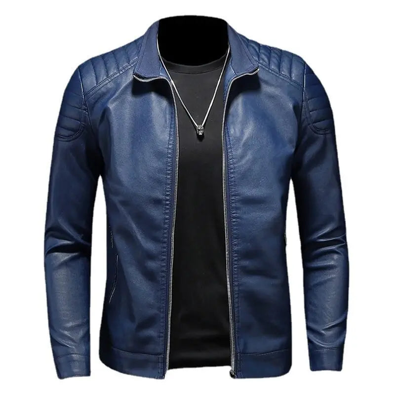 Alexandre | Veste Motard en Similicuir pour Homme