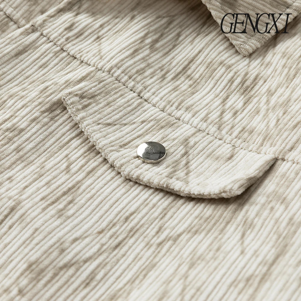 Maurice – Veste d’Automne/Hiver en Velours Côtelé