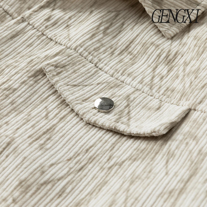 Maurice – Veste d’Automne/Hiver en Velours Côtelé