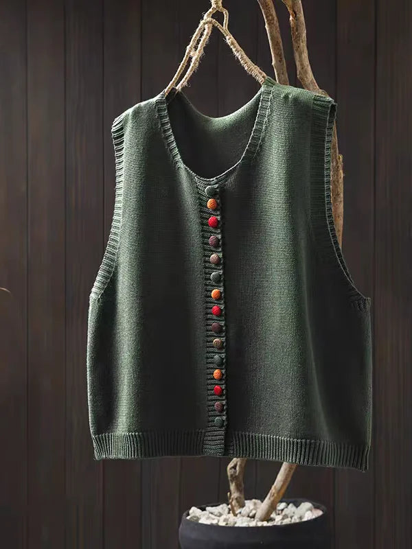 Rosalie – Gilet tricot élégant