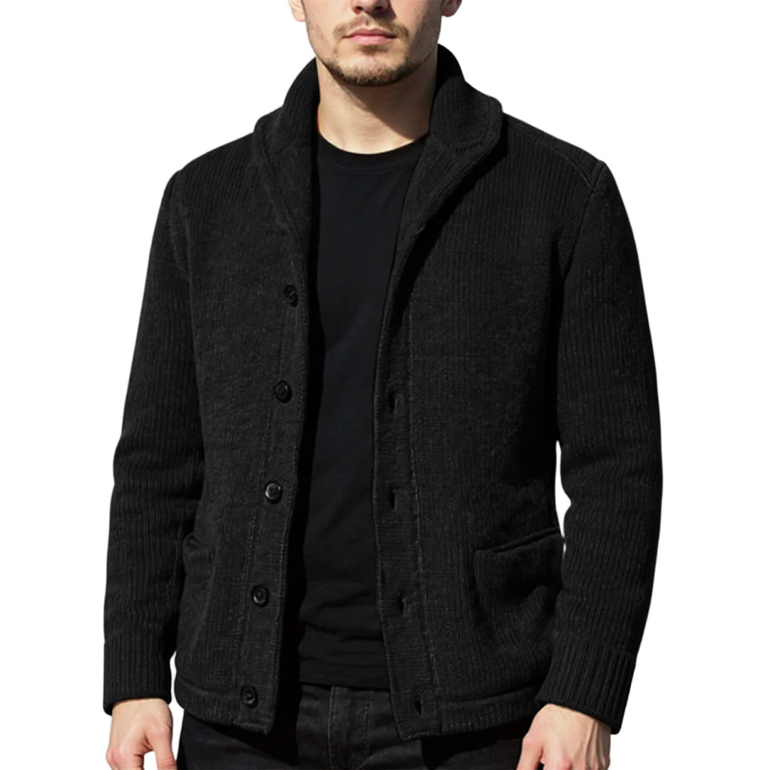 Étienne – Cardigan Décontracté en Velours Côtelé,