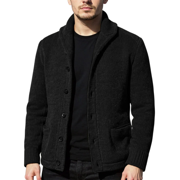Étienne – Cardigan Décontracté en Velours Côtelé,