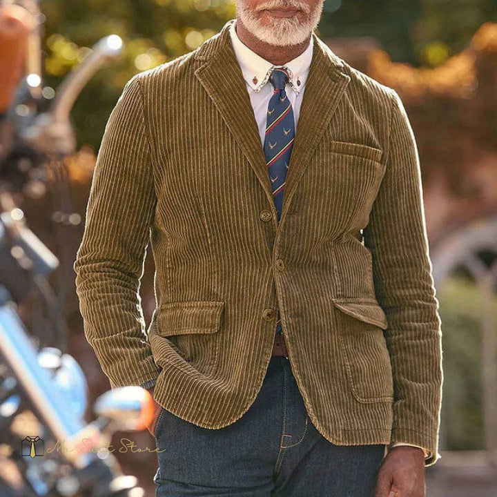 Adrien – Blazer en Velours Côtelé pour Homme