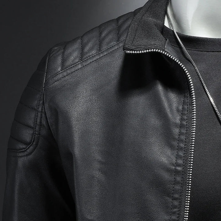 Alexandre | Veste Motard en Similicuir pour Homme