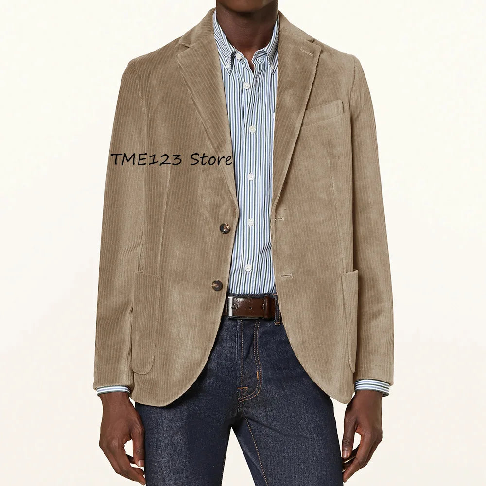 Julien - Veste en velours raffinée