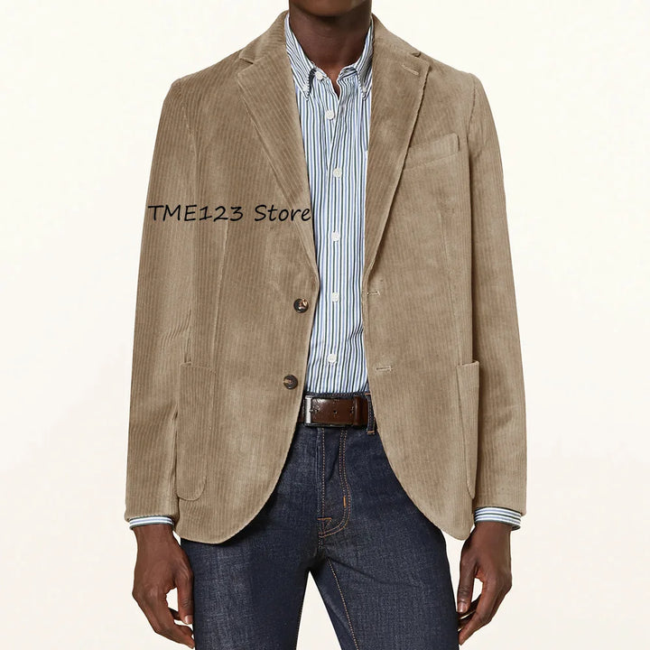 Julien - Veste en velours raffinée