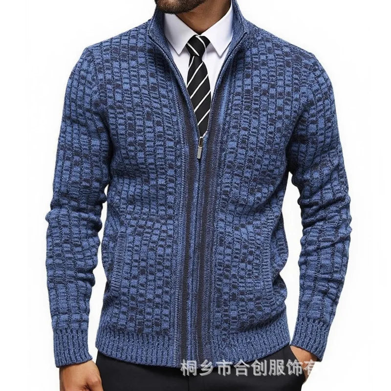 Jean - Cardigan Zippé avec Poches Élégant