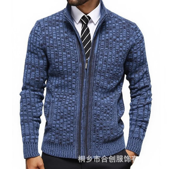 Jean - Cardigan Zippé avec Poches Élégant