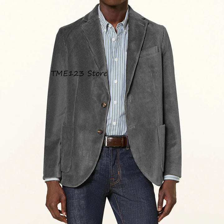 Julien - Veste en velours raffinée