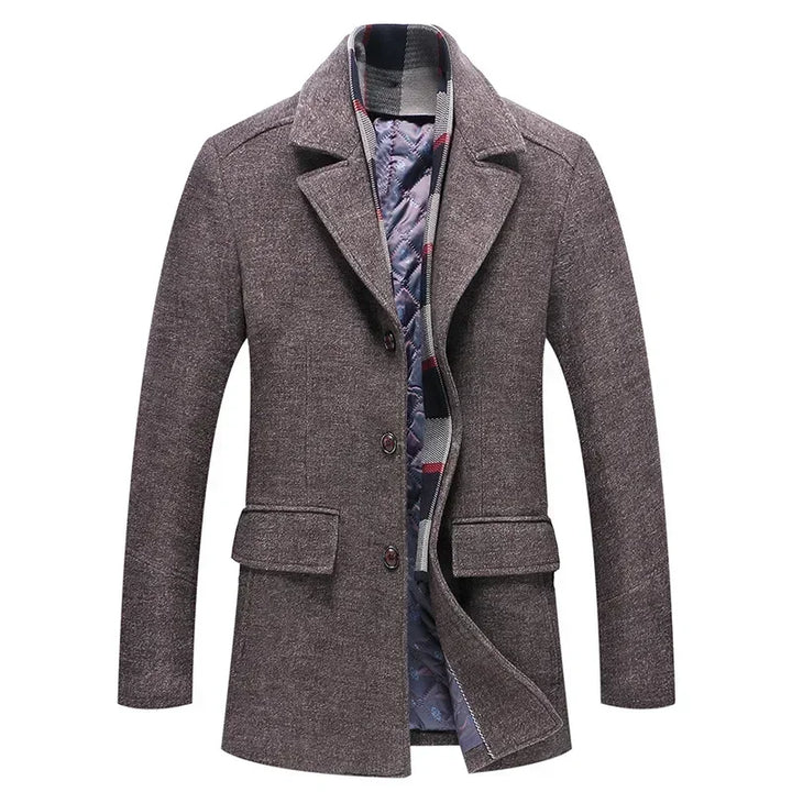 Manteau en Laine Classique