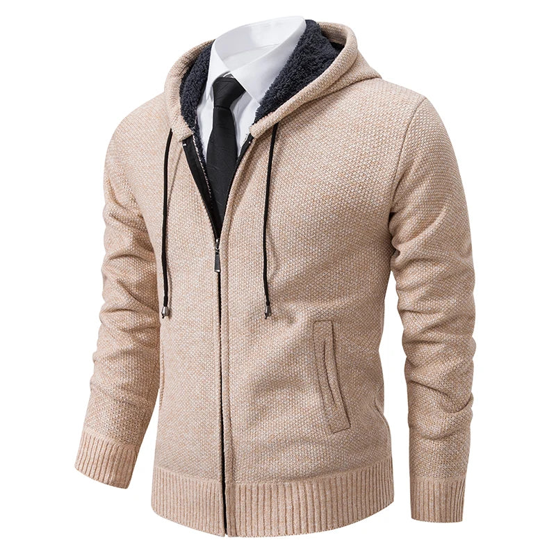 Maurice | CARDIGAN AVEC ZIP EN POLAIRE