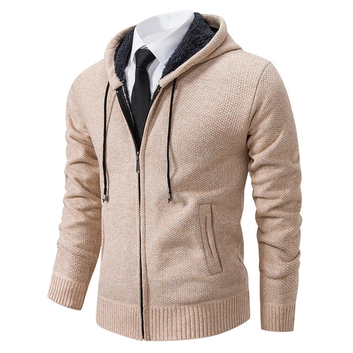 Maurice | CARDIGAN AVEC ZIP EN POLAIRE