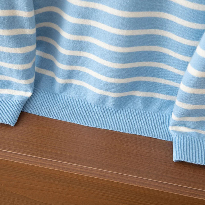 Pull en Laine Mérinos Maritime