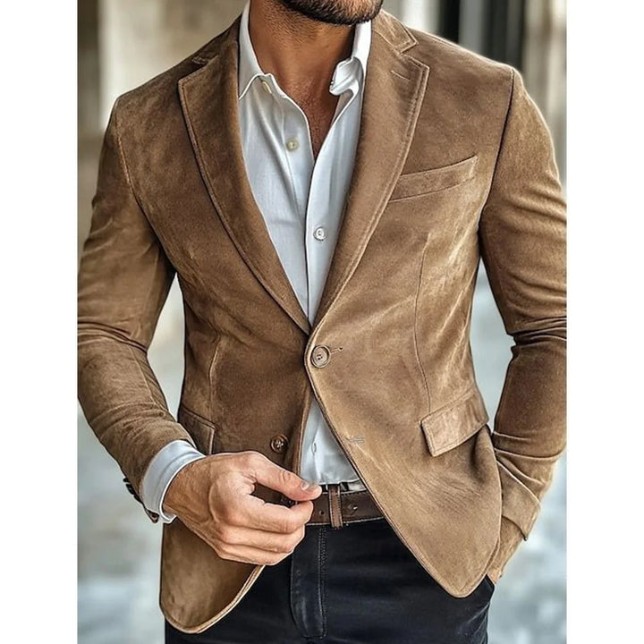 Jean - Veste en suédine chic