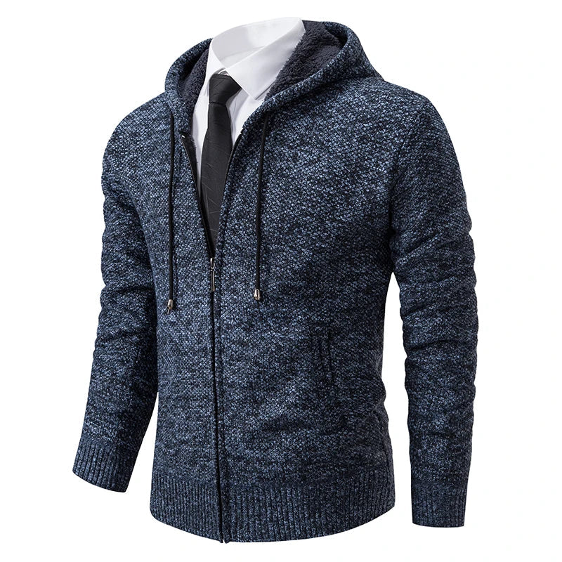 Maurice | CARDIGAN AVEC ZIP EN POLAIRE