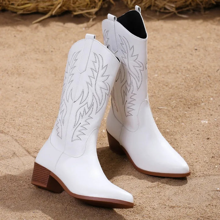 La Maison Élise® | Confortables Bottes de Cowboy Orthopédiques
