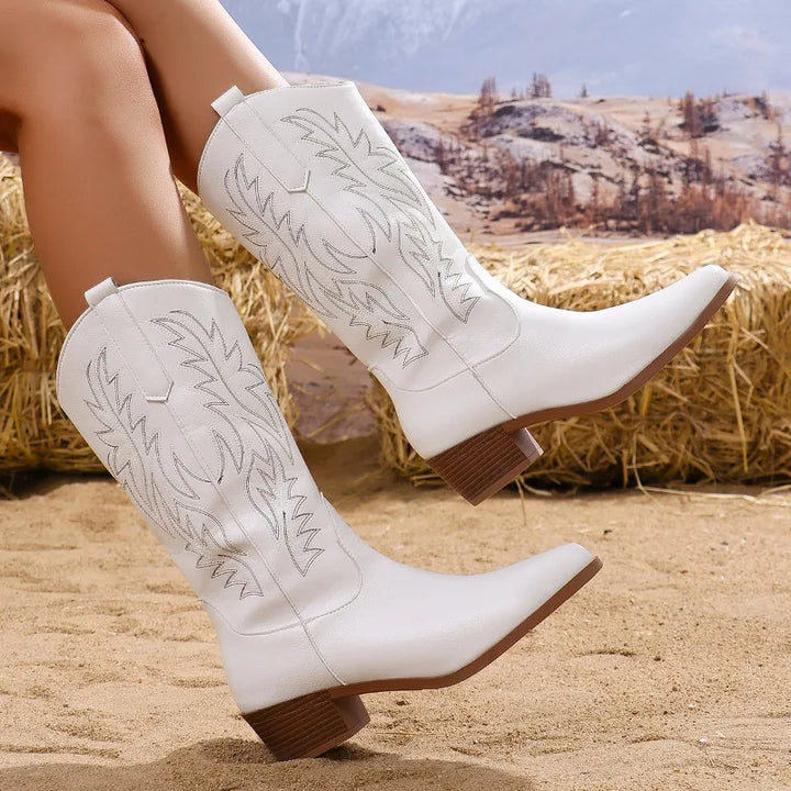La Maison Élise® | Confortables Bottes de Cowboy Orthopédiques