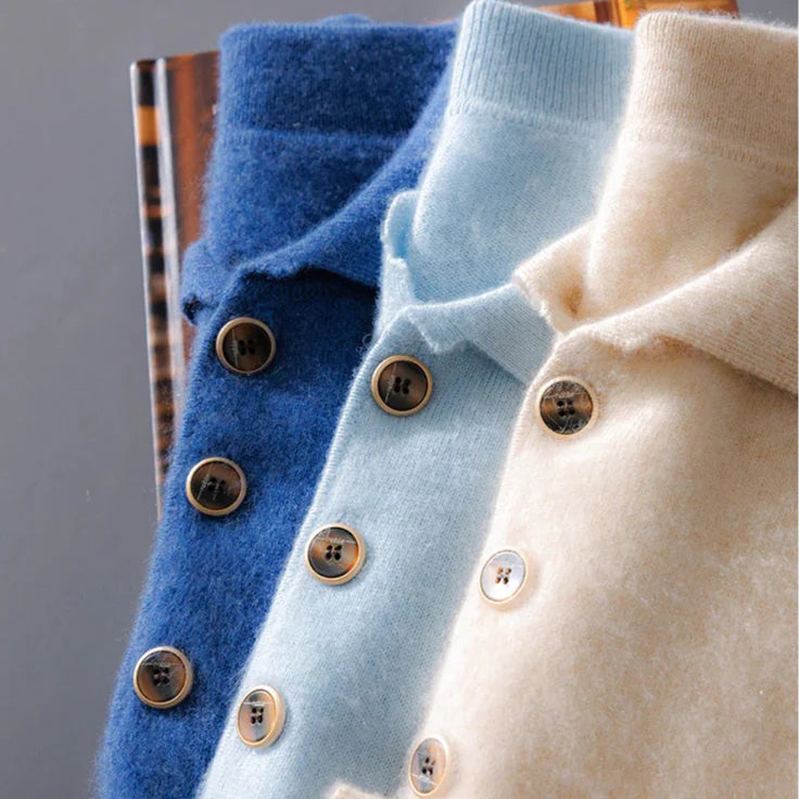 Pull Polo en Cachemire Raiden