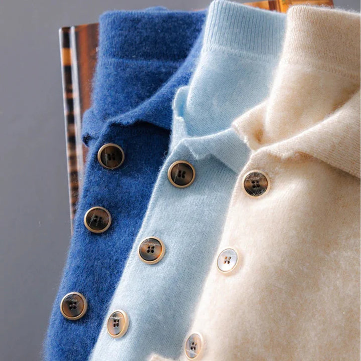 Pull Polo en Cachemire Raiden