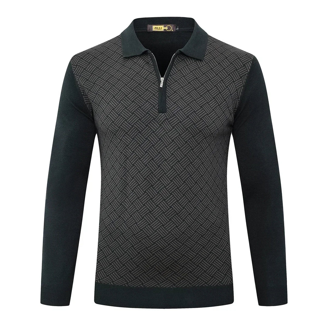 Michel - Pull Rayé Chaud et Confortable