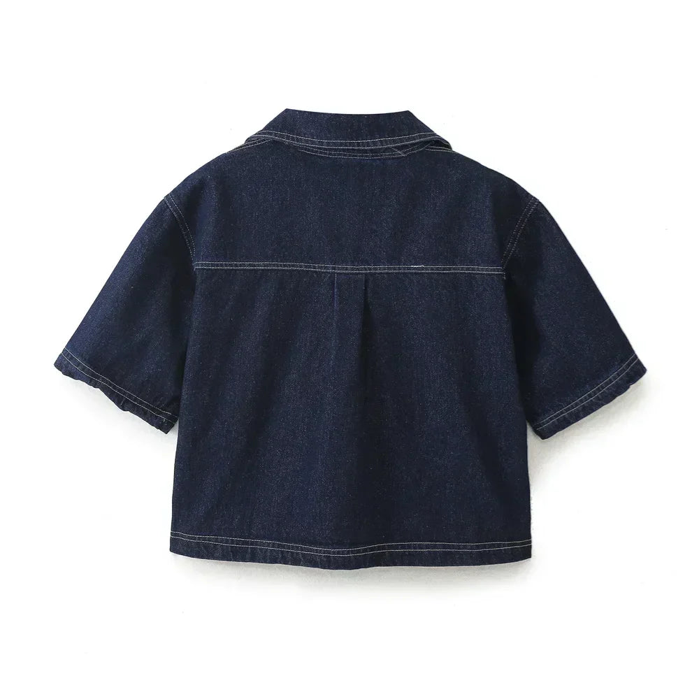 Hellen® | Ensemble en Denim à Col V