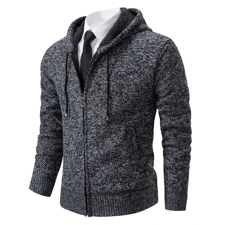 Maurice | CARDIGAN AVEC ZIP EN POLAIRE
