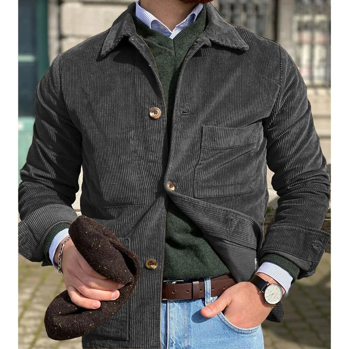 Philippe – Veste Slim en Velours Côtelé