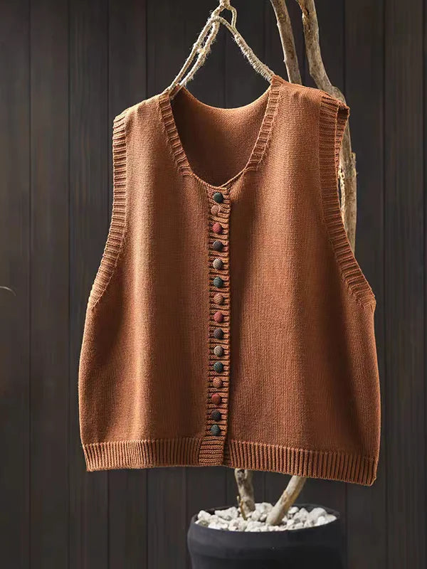 Rosalie – Gilet tricot élégant