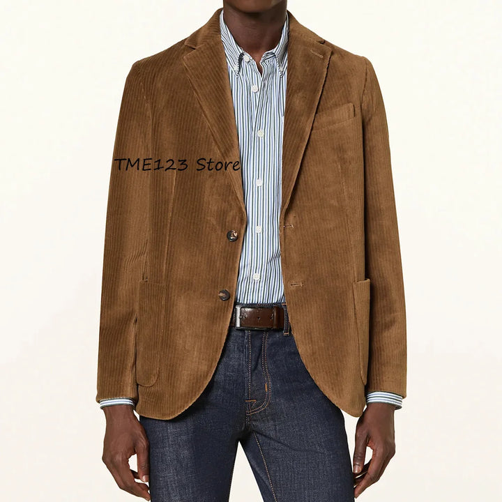 Julien - Veste en velours raffinée