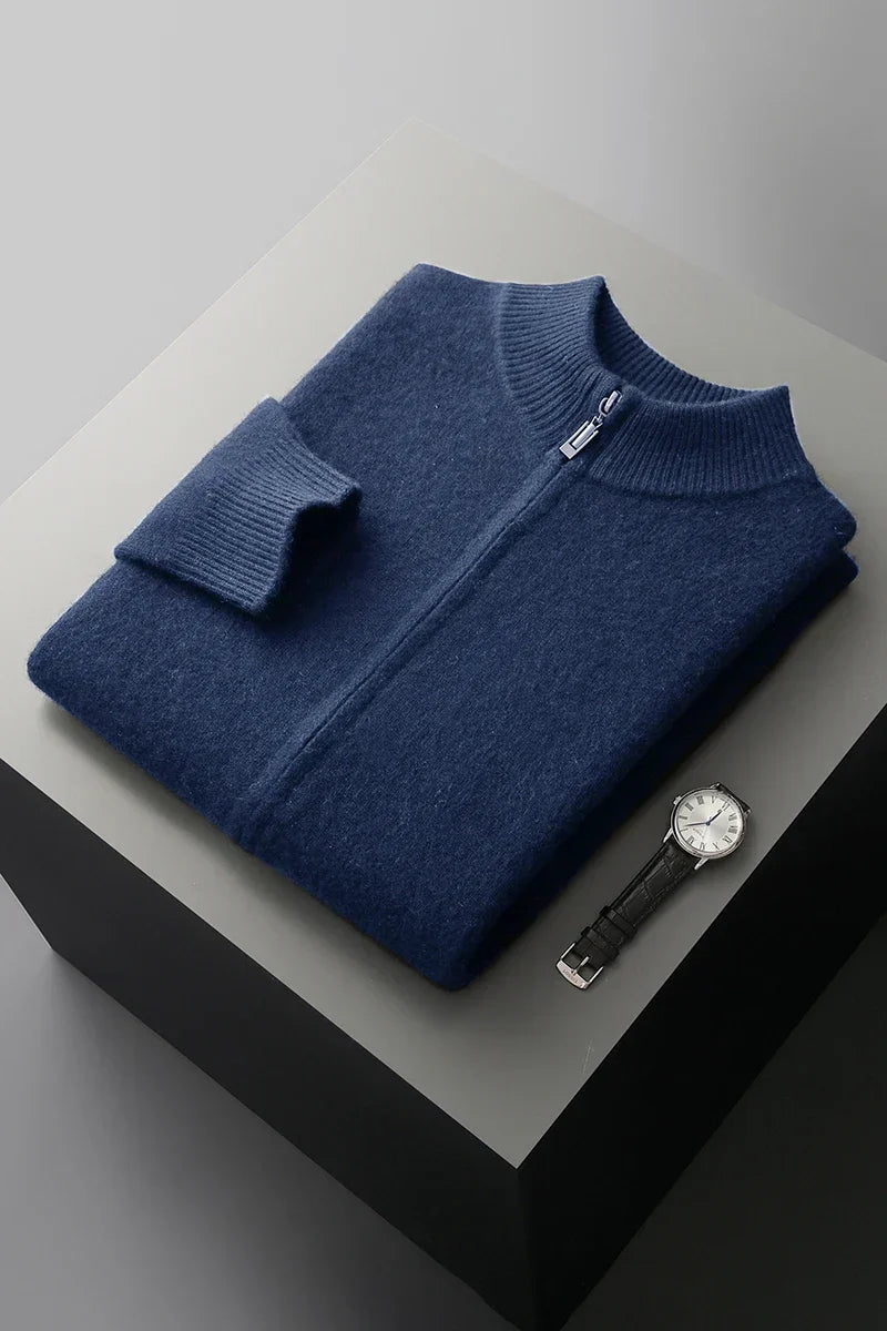 François™ | GILET DE LUXE EN LAINE DE CACHEMIRE PREMIUM