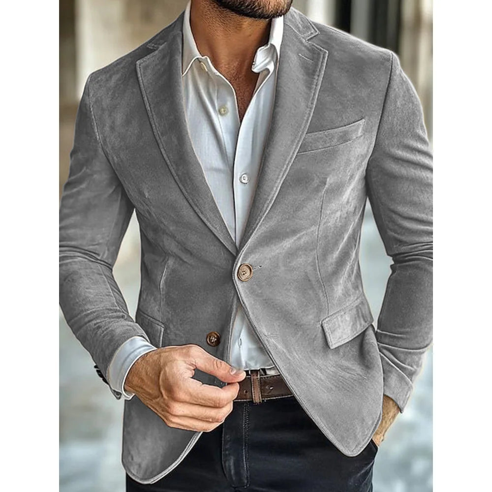 Jean - Veste en suédine chic