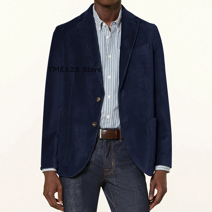 Julien - Veste en velours raffinée