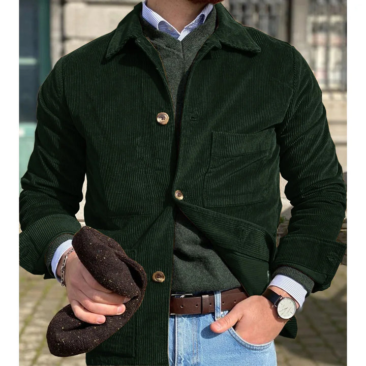 Philippe – Veste Slim en Velours Côtelé