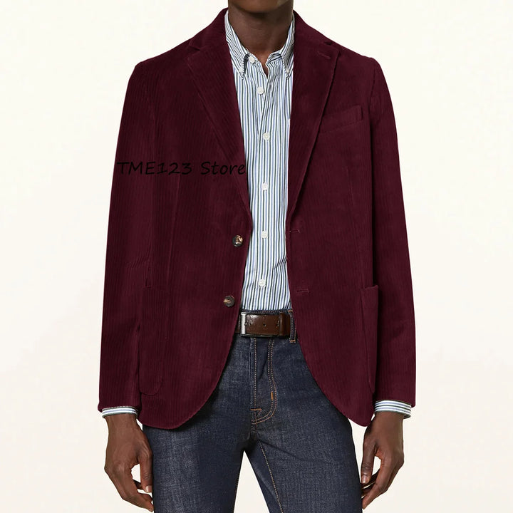 Julien - Veste en velours raffinée