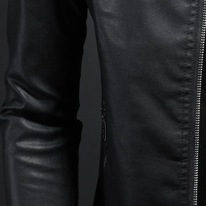 Matéo – Veste cuir premium