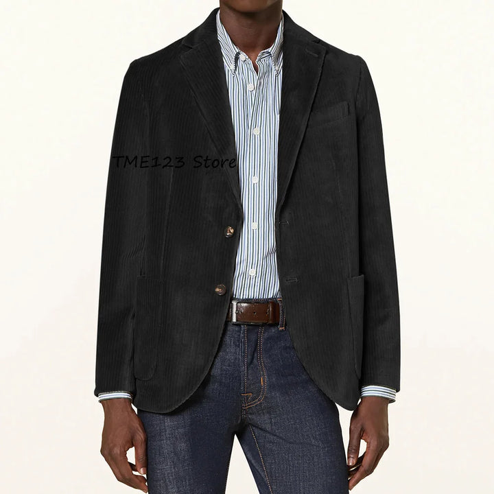 Julien - Veste en velours raffinée