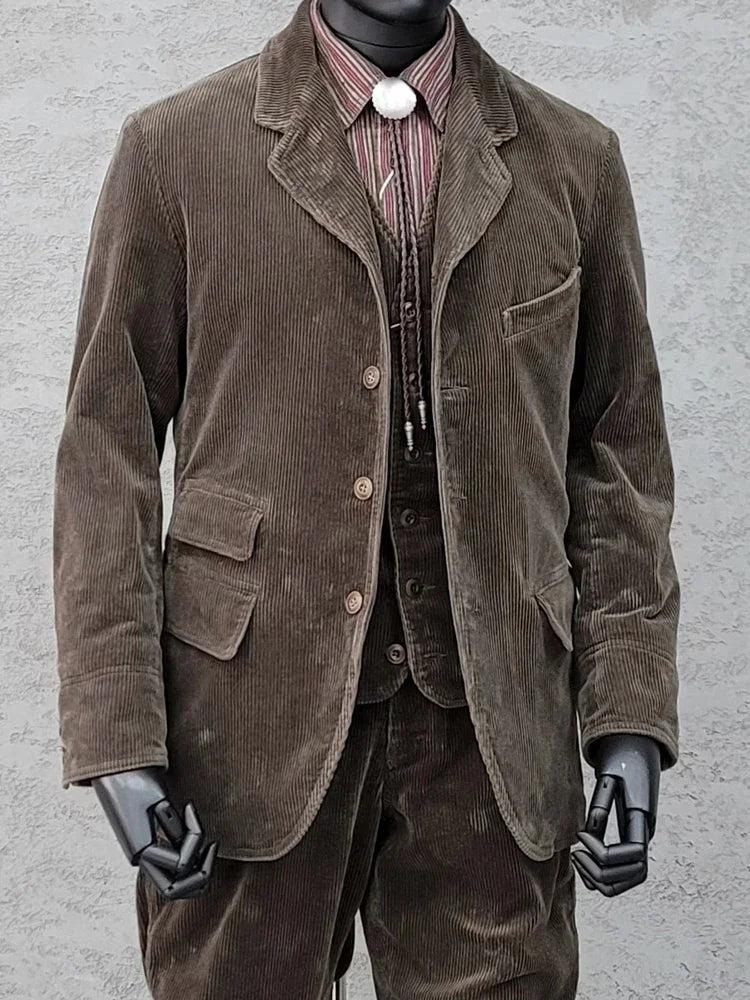 Julien - Pantalon en velours chic