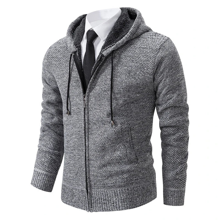 Maurice | CARDIGAN AVEC ZIP EN POLAIRE