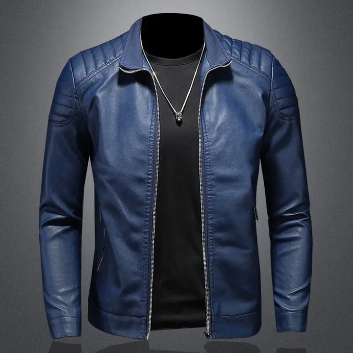 Alexandre | Veste Motard en Similicuir pour Homme