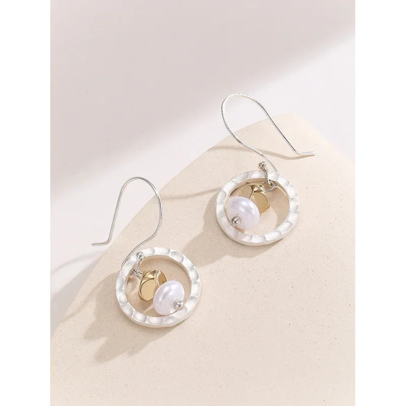 Solène - Pendantes d'oreilles au style rétro